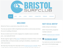 Tablet Screenshot of bristol-surf-club.co.uk